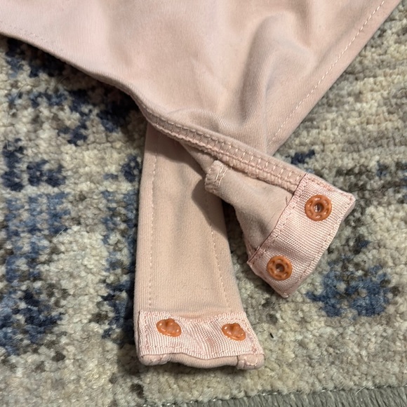 Free People Pink Bodysuit with High-Cut Leg - Picture 3 of 4